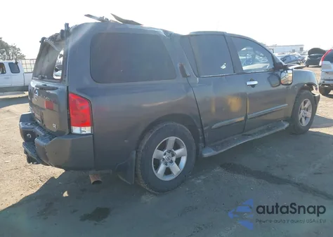 2004 Nissan Pathfinder Armada Se из США, поврежденный, VIN 5N1AA08A94N740245